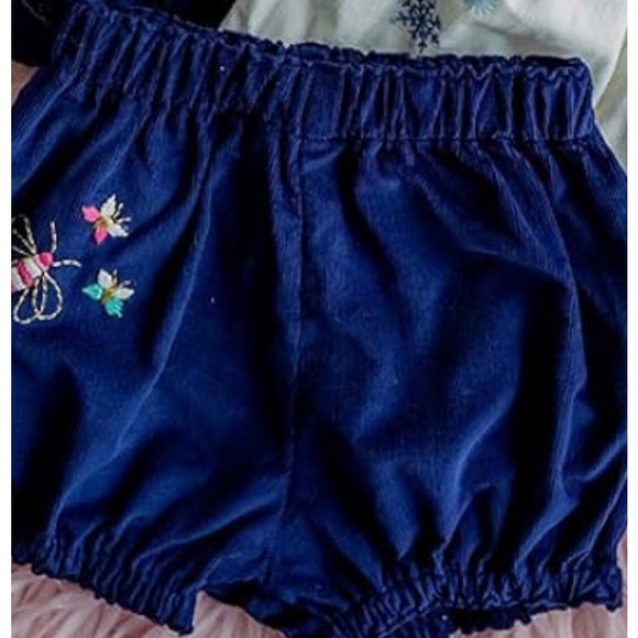 Catarina Bami toddler hand embroidered bloomer diaper cover shorts - Picture 2 of 16